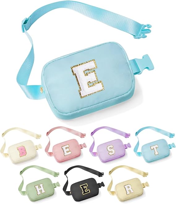 YOOLIFE Birthday Gifts for 4 5 6 7 8 9 Year Old Girls Fanny Pack, Blue E