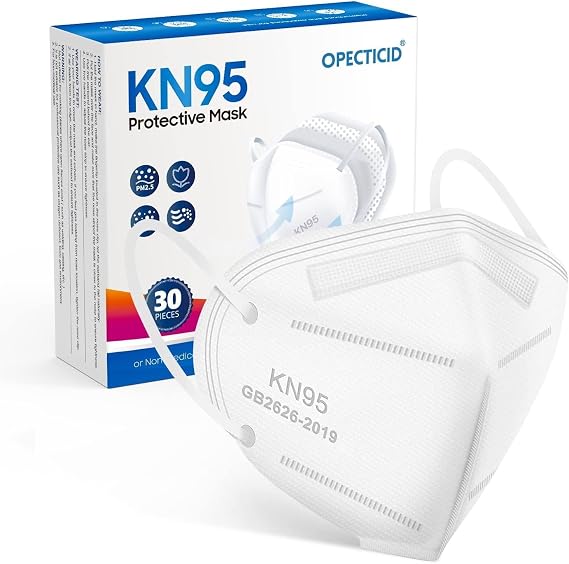 KN95 Face Mask,KN95 Mask,Cup Masks Breathable 5-Layer Filter Efficiency95% Disposable Certified Face Mask