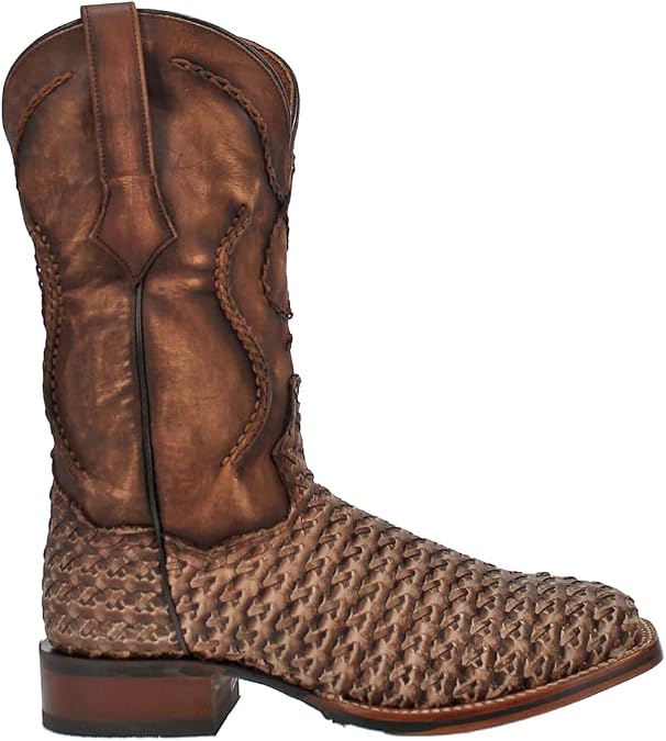 Dan Post mens Stanley Square Toe Cowboy Boots