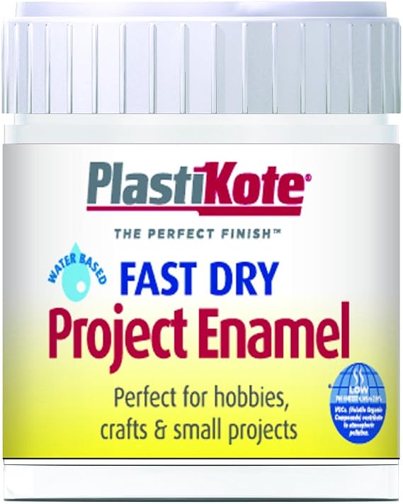 Plastikote B26W 59 ml Enamel Paint Bottle - Clear