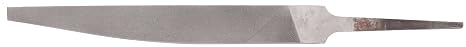 Nicholson Hand File, American Pattern, Double Cut, Knife, Fine, 6" Length