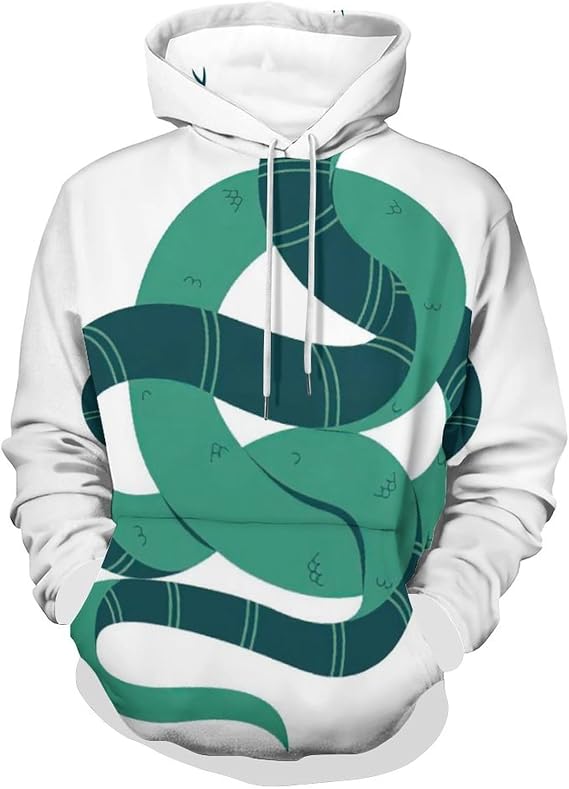 Snake Hoodie Novelty Hoodies 3d Printed Pullover Casual Sweatshirts