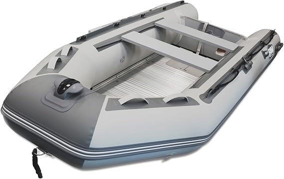 10FT Inflatable Dinghy Boat for Adults, 3-4 Person Aluminum Floor Dinghy