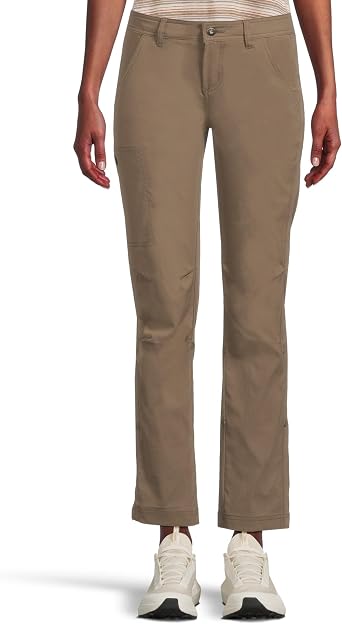 Prana Women's Stretch Zion Mid Rise Pants, Mud