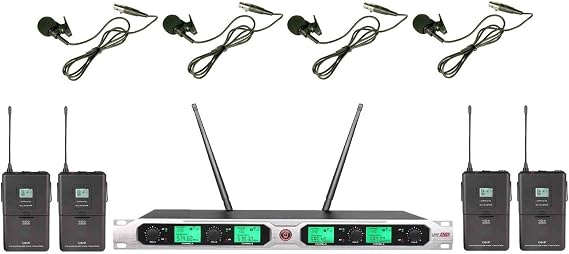 Poly audio condenser microphone microfono profesional Lavalier Tie Clip Wireless microfone