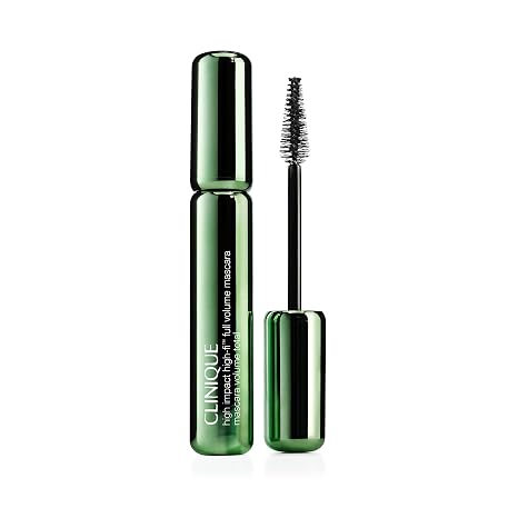 Clinique High Impact High-Fi Full Volume Mascara | Volume, Length, Non-Clumping, Smudge-Proof + Safe For Sensitive Eyes, Black/Brown