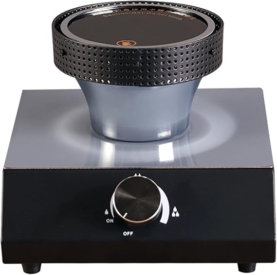 Halogen Siphon Burner Heater, Siphon Coffee Burner, Coffee Heating Stove, Rotary Switches Adjustable Heat, Temperature Control and Energy Saving, for Siphon Coffee Maker