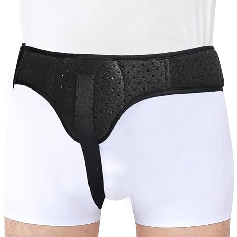 Hernia Belt for Men, Medically Approved Inguinal Hernia Support, L