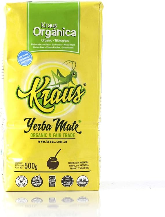 Yerba Mate Kraus Bio Mate Organic 500g