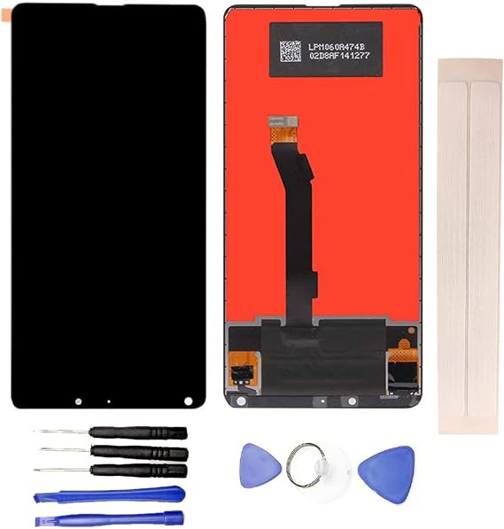 LCD Display & Replacement Touch Screen Digitizer Assembly with Free Tools for Xiao-mi Mi Mix 2S / Mix2s Black