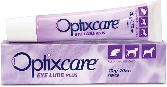 Pet Eye Lube Plus + Hyaluron 20g for Dog Cat Horses