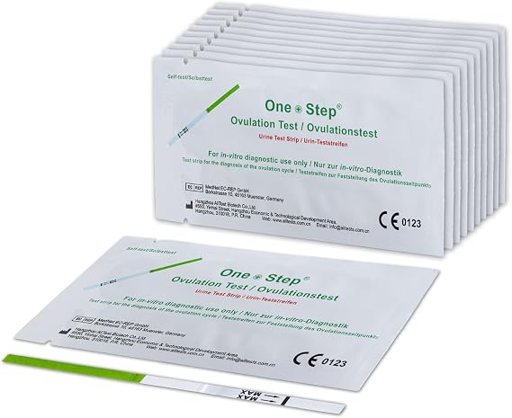 40 x One Step Highly Sensitive 20mIU Ovulation/Fertility Strip Tests (Wide Width)