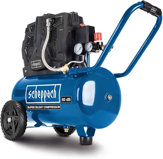 Scheppach Sessiz Kompresör HC25si 230V 50Hz 1100W - 24L - 8 Bar Marka