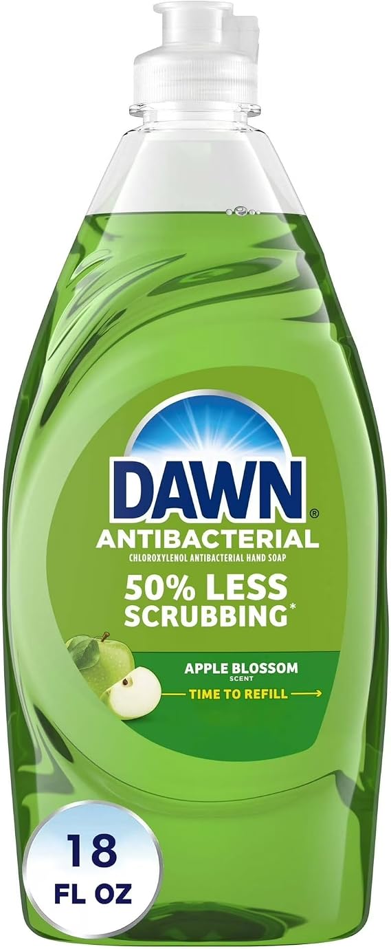 Dawn, Ultra Antibacterial Hand Soap Apple Blossom Scent, 18 Fl Oz