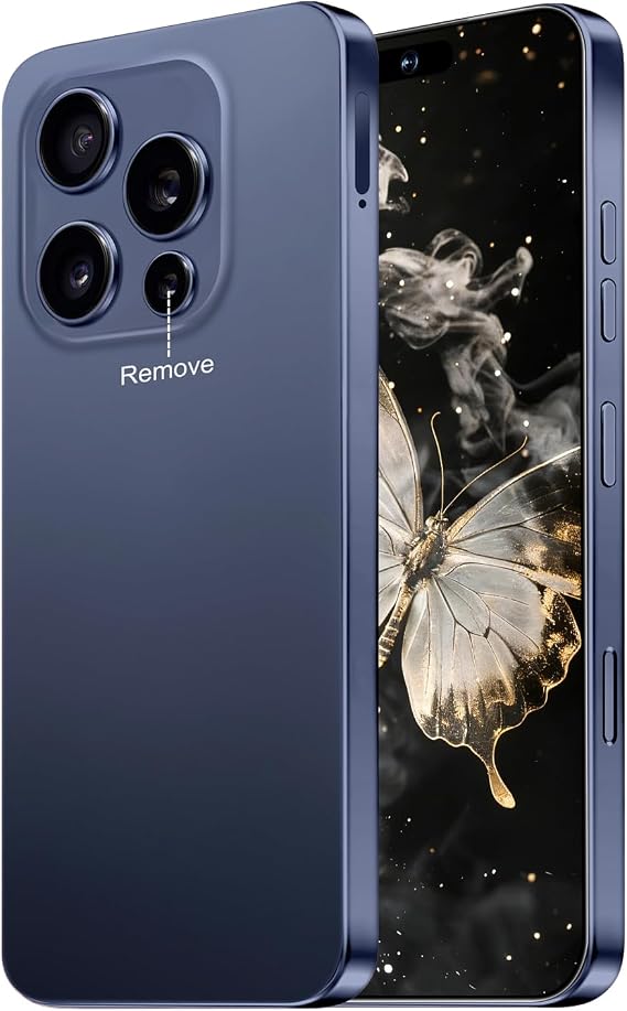 16 PM Smartphone Unlocked Cell Phone, 6.99 HD Screen5G Phone, 16+512GB phoneunlocked, Android 14.0, 68+108MP Zoom Camera, Fingerprint Button Unlock-and take Photos (Deep Blue)