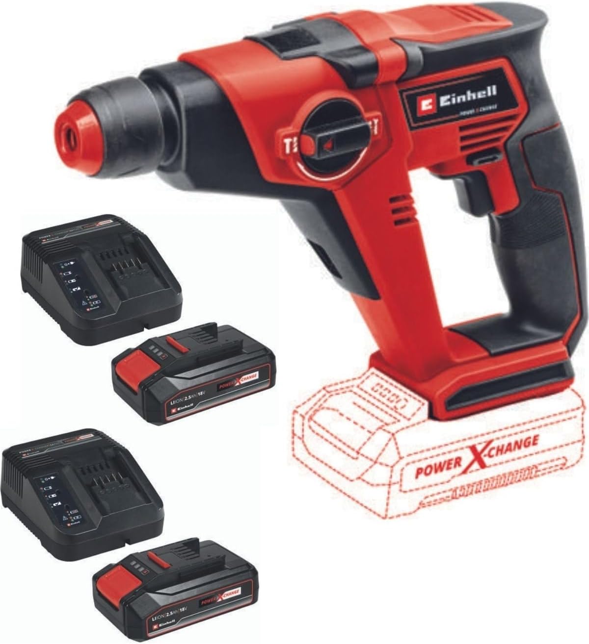 Einhell Te-Hd 18/12 Li 2X2.5Ah Akülü Matkap