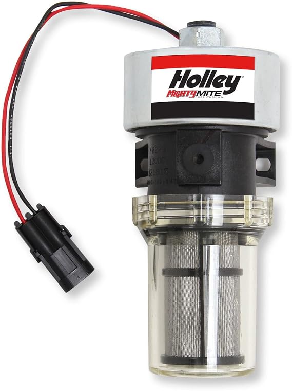 Holley 12-430 33 GPH Mighty Mite Electric Fuel Pump, 9-11.5 PSI
