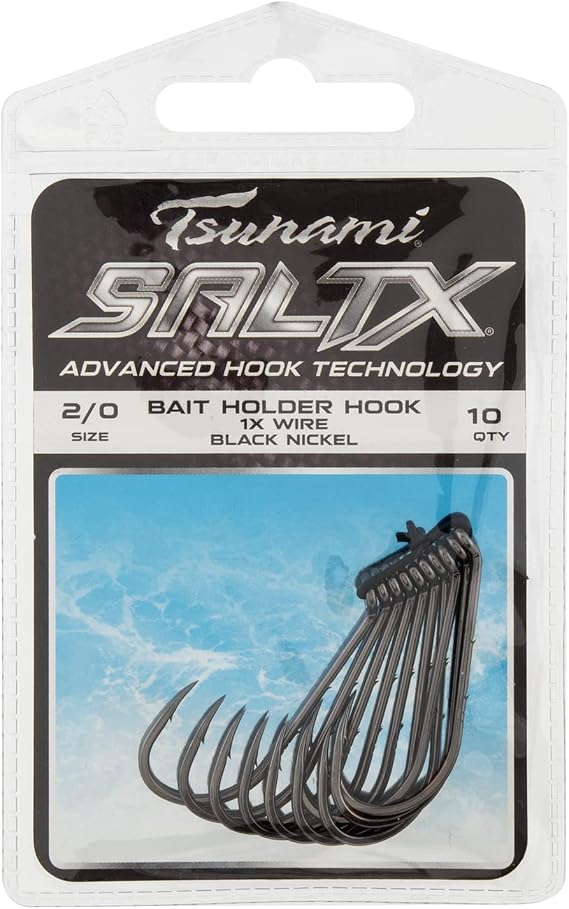 SaltX Bait Holder Hook by Tsunami