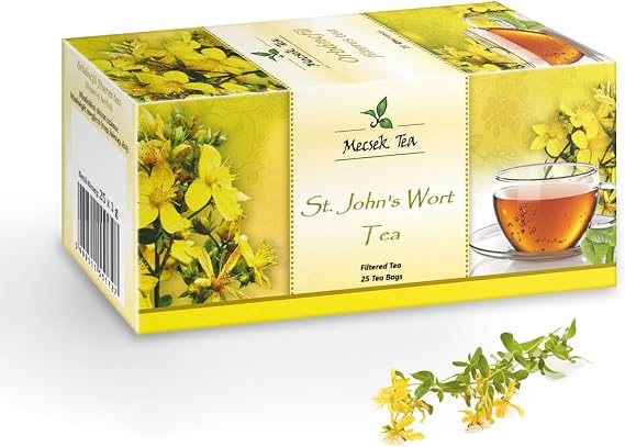 St Johns Wort Natural Premium Herbal Tea 25 Teabags Hypericum Perforatum
