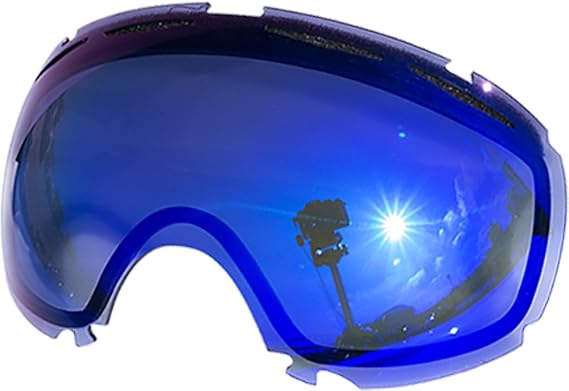 ZERO TECH BASE Compatible Replacement Lens for Oakley Canopy Snow Goggles Mirror type