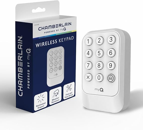 Chamberlain Genuine myQ Garage Door Keypad, Weather Resistant