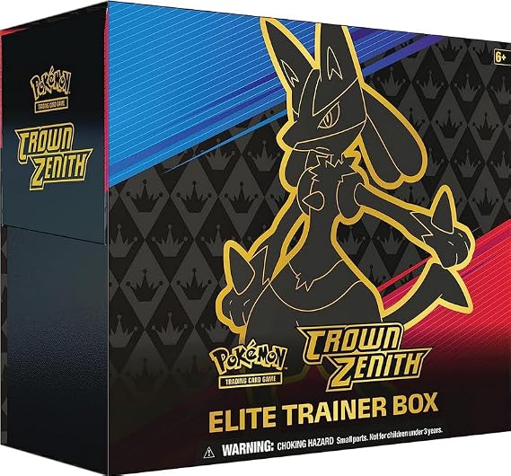 Pokemon TCG Crown Zenith Elite Trainer Box