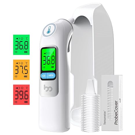 In Ear Thermometer for Newborn, Baby, Kids, Children & Adult