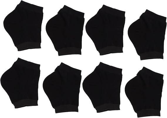 10pairs Replaceable Foot Sleeves Portable Heel Socks Washable Cracked Heel Socks for Outdoor Use