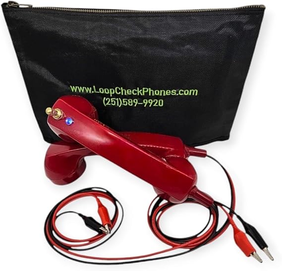 Loop Check Phones Continuity Test Electrician Phone Set ES001-R