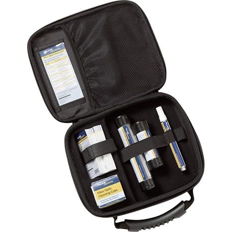 Fluke Networks NFC-KIT-CASE Fiber Optic Cleaning Kit with Case