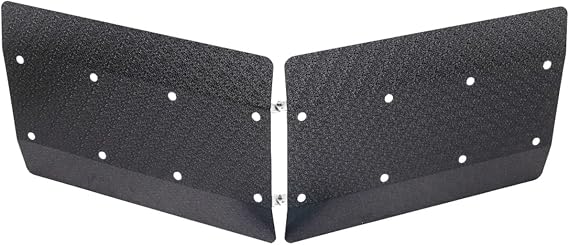 Blue Ox BX8870 Black KarGard Protective Shield | Quick Installation | Folds for Easy Storage | Sturdy, Flexible, and Corrosion Resistant