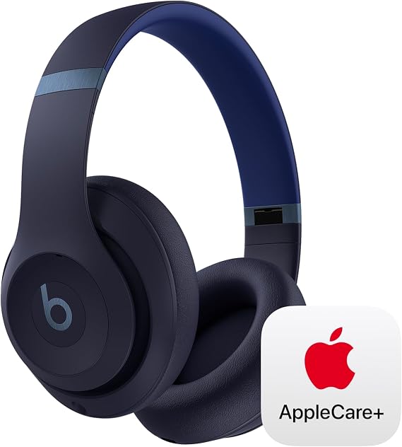 Beats Studio Pro - Wireless Bluetooth Noise Cancelling Headphones - Navy + Extended 2 Years of AppleCare+ for Headphones - Beats
