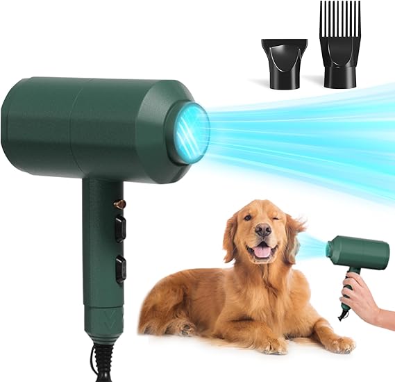 Dog Cat Hair Dryer for Medium/Small Pets, Grooming Blower Dryer