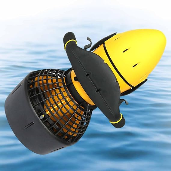 500 W Electric Underwater Scooter, 40 M Diving Snorkeling Sea Scooter, Brushless Motor, 50-70 Min Duration of Use, Water Scooter for Pool, Beach