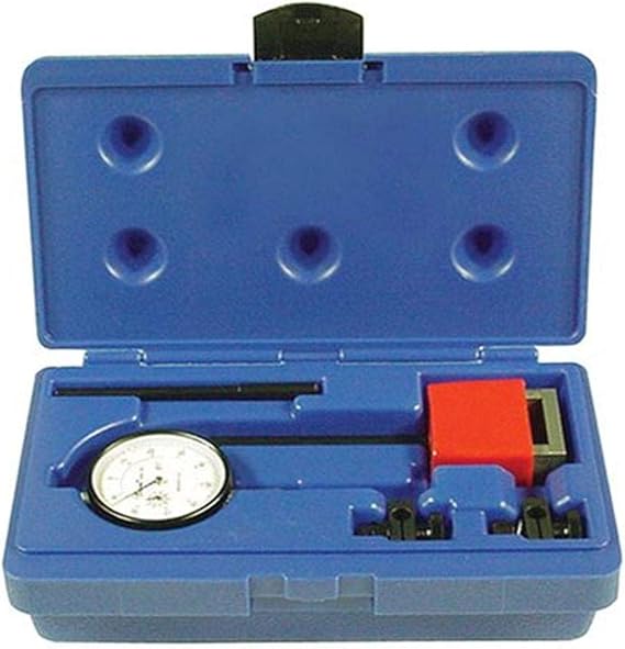 Central Tools 6410 1.00" 0-100mm Range Dial Indicator Set