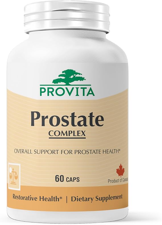 PROVITA Prostate Complex | Prostate Health Supplement for Men with Saw Palmetto, Beta-Sitosterol & Pygeum | Supports Urinary Flow, Healthy Prostate & Antioxidant Properties