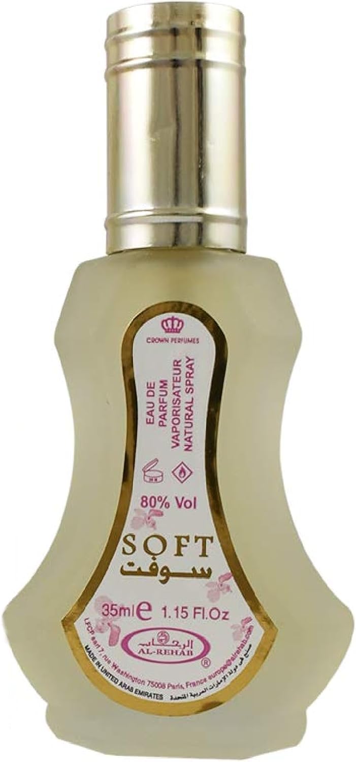 Business Square Al Rehab Perfume Spray 35ml Soft Collection Attar