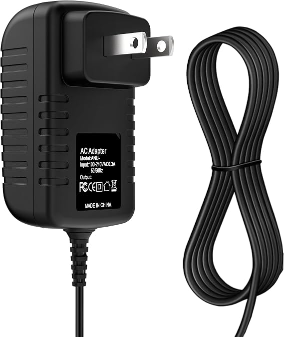 PK Power AC DC Adapter for Sony PSone SCPH-131 SCPH-101 LTS500Q1 GF1 BAR1 SCPH131 SCPH101 PS one 5 inch LCD Screen Power Supply Cord Cable Battery Charger Mains PSU