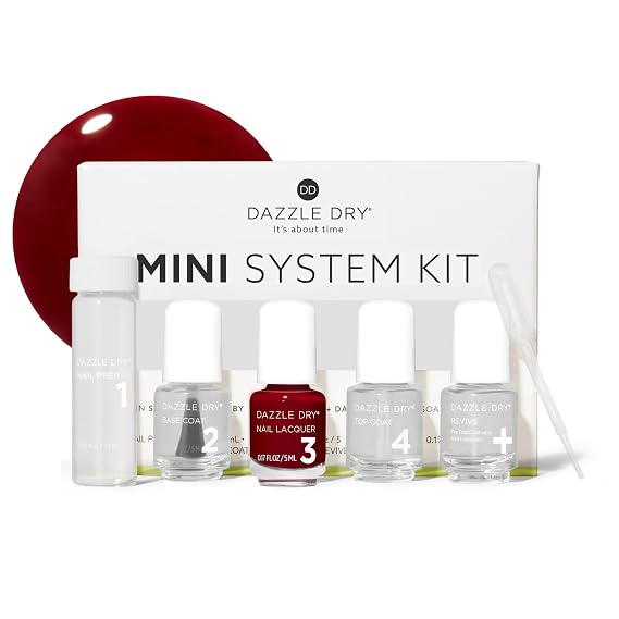 Dazzle Dry Mini Kit C.E.O. 4 Step System (5 Piece Kit)