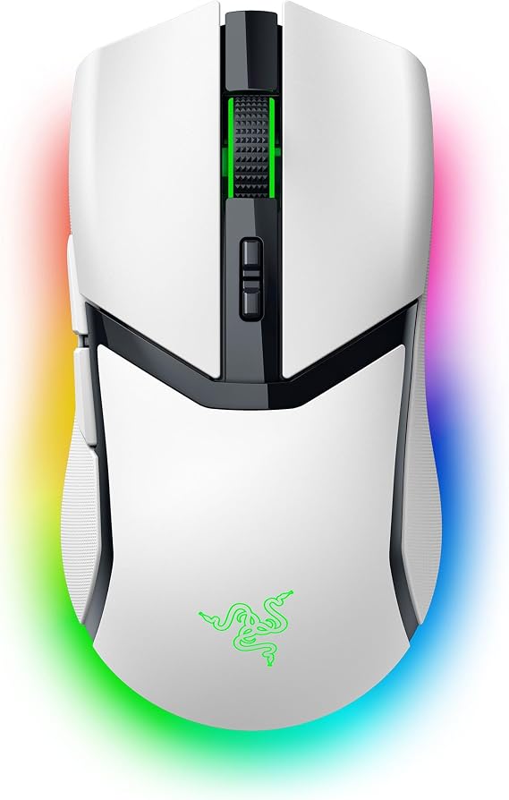 Razer Cobra Pro - Razer Chroma™ RGB ile Özelleştirilebilir Kablosuz Oyun Faresi - Beyaz