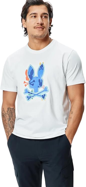 Psycho Bunny Tanner Bunny Graphic Tee