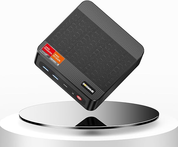 BOSGAME M3 Mini PC 2024 Intel Newest Ultra 7 155H 64G DDR5 5600Mhz RAM 2TB M.2 NVMe PCIe 4.0 SSD Windows 11 Pro with Mini AI PC Thunderbolt 4 | USB 3.2 | DP & HDMI | Dual 2.5G LAN | Wi-Fi 6