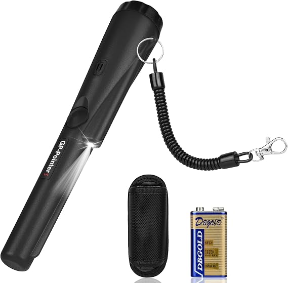 Flintronic Metal Detector Pinpointer, 360째 Metal Detector Finder Pinpointer