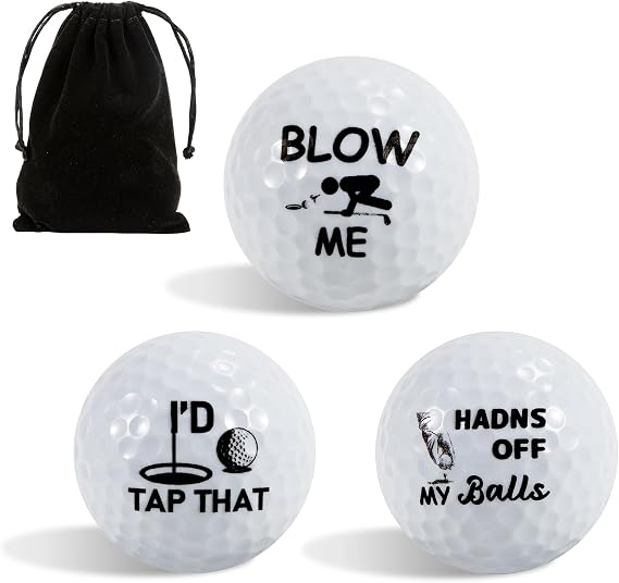 TUYUU Funny Golf Balls