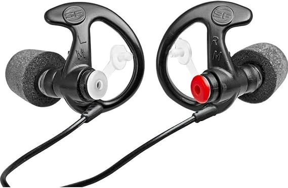 SureFire EP7 Sonic Defenders Ultra filtered Earplugs w/ Comply Canal Tips, reusable
