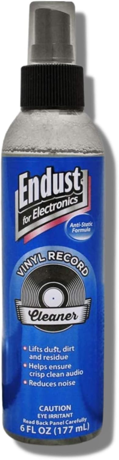 Endust for Electronics; Anti-Static Vinyl Record Cleaning Spray; 6 oz (16495)