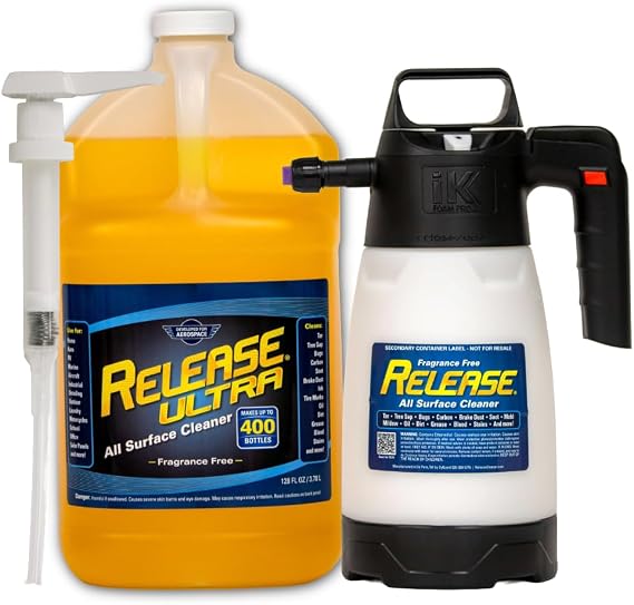 Release Cleaner + Foamer Kit (1 Gallon) - Multi-Purpose All-Surface Cleaner