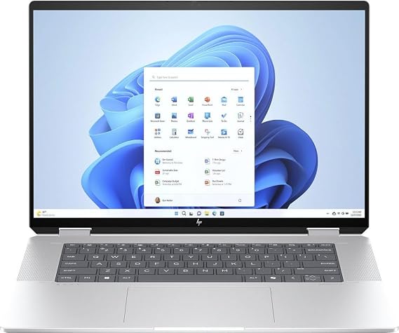 HP Envy x360 2-in-1 16 Laptop 2024 16 WUXGA 1920 x 1200 Touchscreen, Intel 12-Core Ultra 7 155U, Intel Iris Xe Graphics, 32GB LPDDR5, 2TB SSD, Backlit KB, Thunderbolt 4, Wi-Fi 6E, Windows 10 Pro