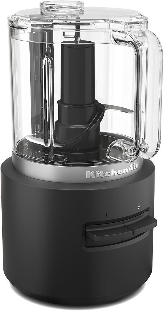 KitchenAid Go 5KFCR500BM Kablosuz Mutfak Robotu Bataryasız Siyah