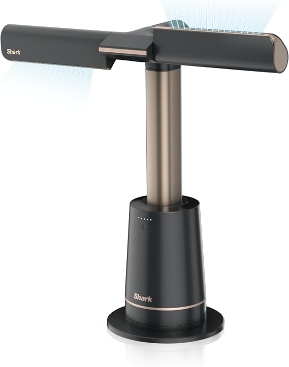 Shark TurboBlade Tower Fan Quiet Remote Control Charcoal TF200SEU High-speed system air circulation up to 20 metres 10 speeds 180° oscillation timer easy to clean